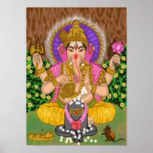 Ganesha-Plakat Poster