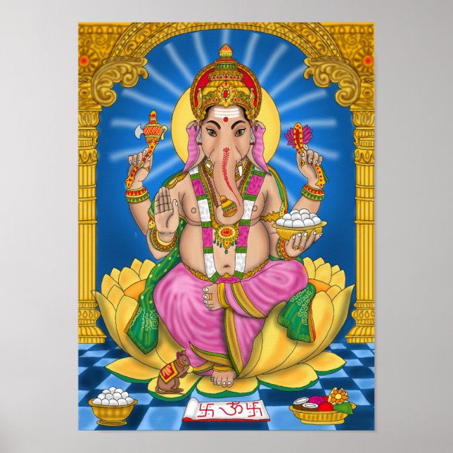 Ganesha Poster (Vorne)