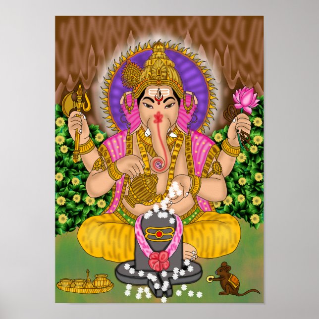 Ganesha Poster (Vorne)