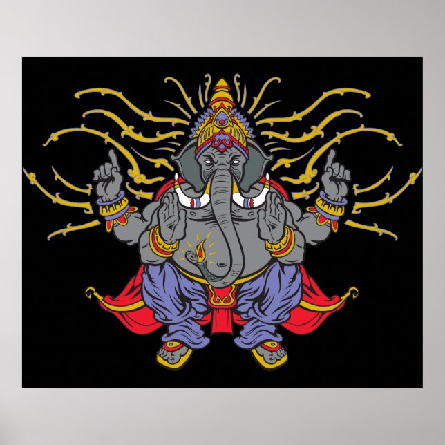 Ganesha Poster (Vorne)
