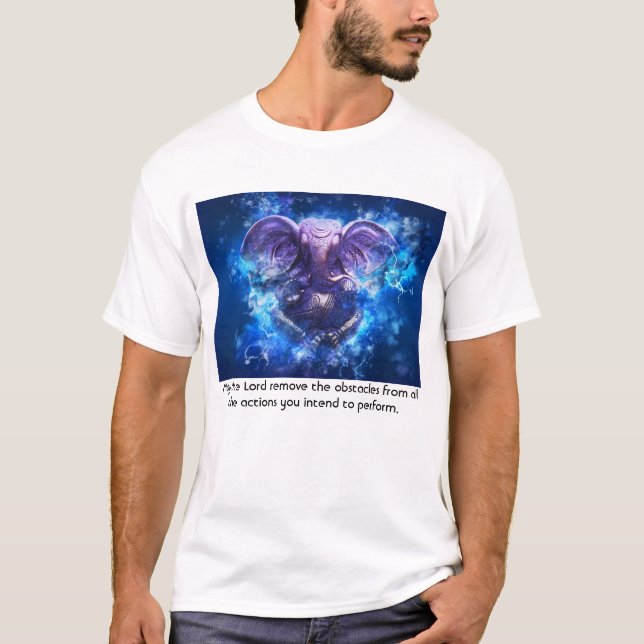 Ganesha Segen T-Shirt (Vorderseite)