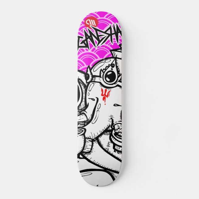 Ganesha Skateboard (Vorderseite)