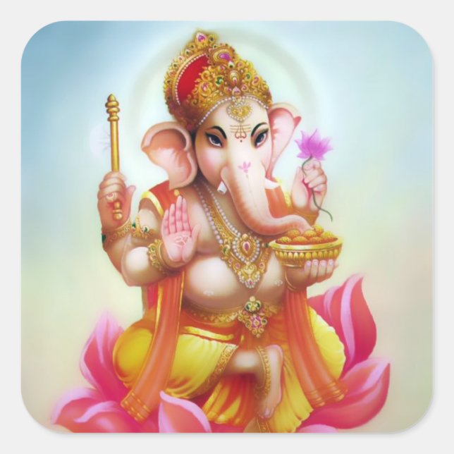 Ganesha Stickers - Version 10 (Vorderseite)