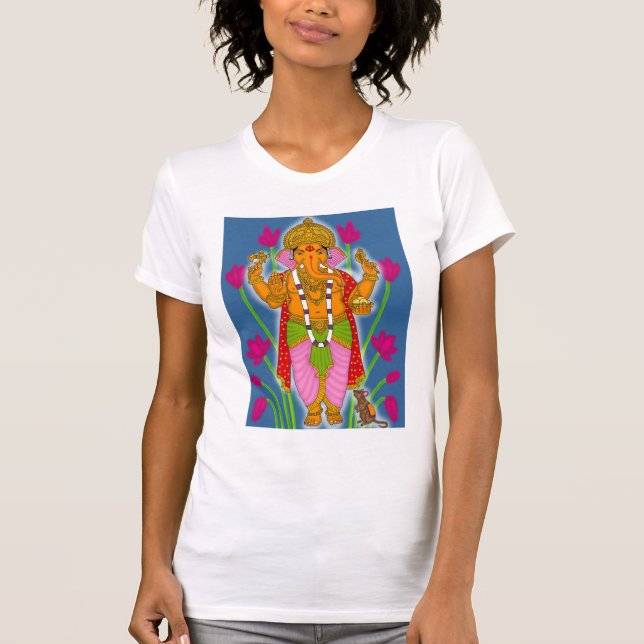 Ganesha T-Shirts for Men – Casual Spiritual Wear (Vorderseite)