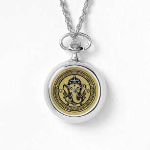 Ganesha-Themen-Hindu-Kunstprint Armbanduhr