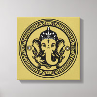 Ganesha-Themen-Hindu-Kunstprint
