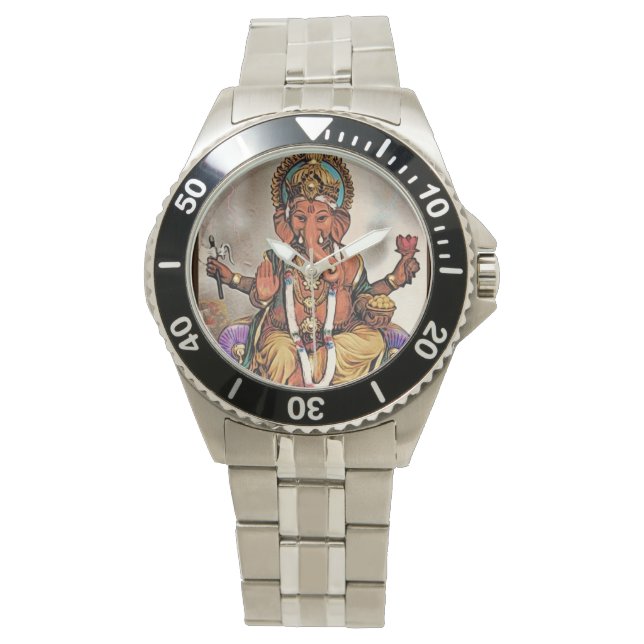 Ganesha Time Watch Armbanduhr (Vorderseite)