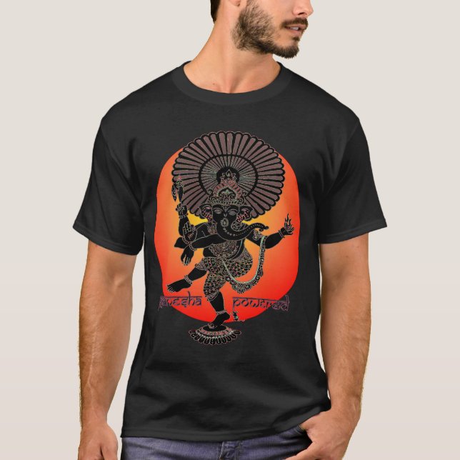 Ganesha trieb an T-Shirt (Vorderseite)