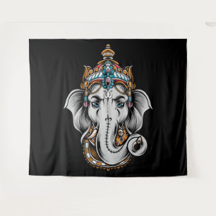 Ganesha Wandteppich