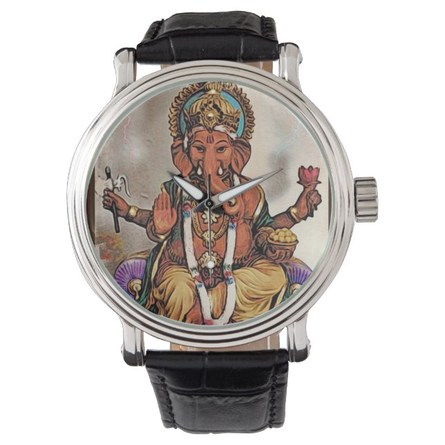 Ganesha Watch Armbanduhr (Vorderseite)