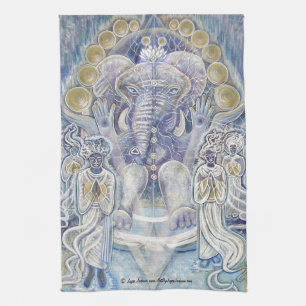 Ganesha Wealth Segnen Küchentuch