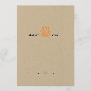 Ganesha Wedding Einladung