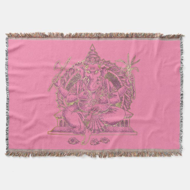 GANESHA - Werftblanket Decke (Vorderseite)