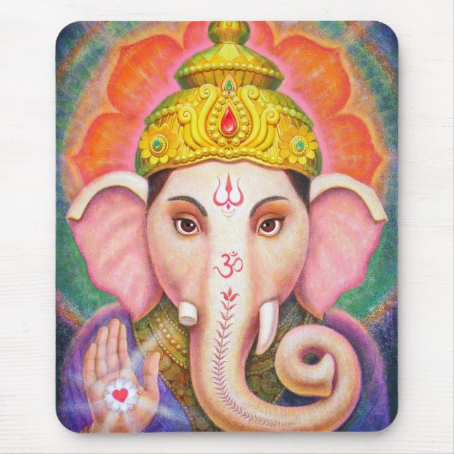Ganeshas Segen Mousepad (Vorne)
