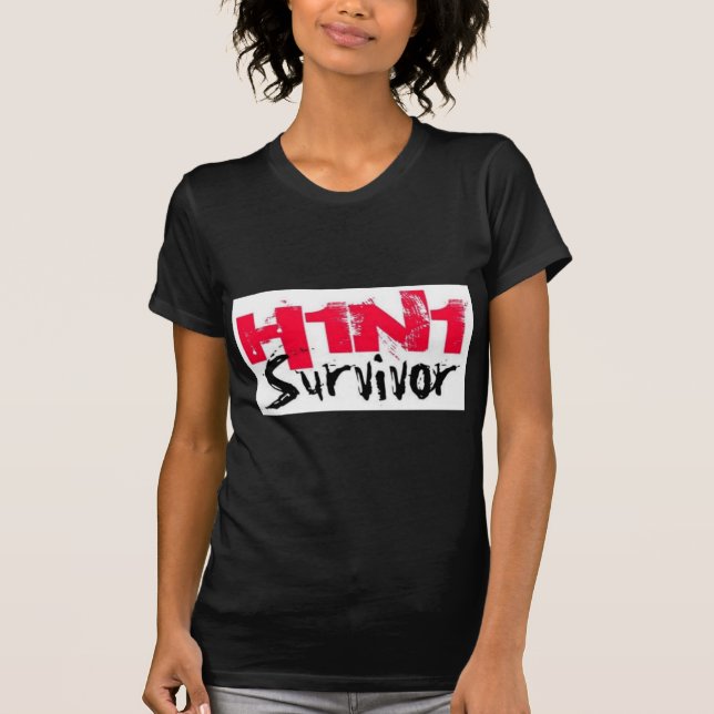 Gang des Überlebend-H1N1 T-Shirt (Vorderseite)