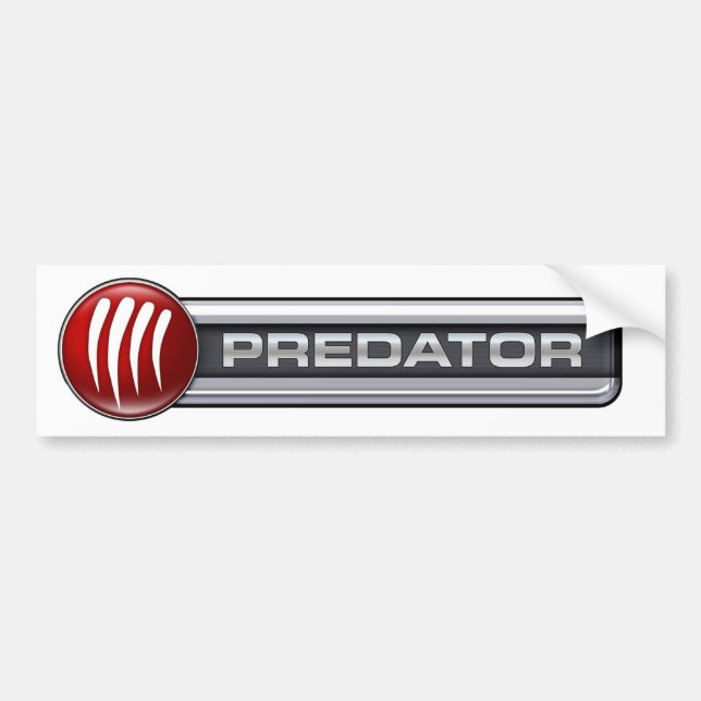 Gang-Logo Predator Inc. Autoaufkleber (Vorne)