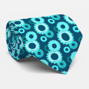 Gang Räder - Viele Schattierungen von Türkis auf B Krawatte