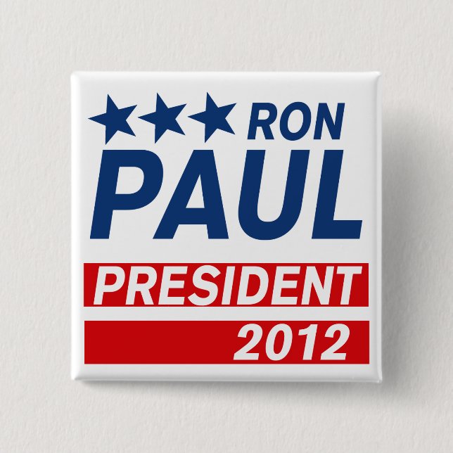 Gang Ron Paul-Präsidenten-2012 Kampagne Button (Vorderseite)