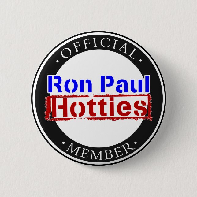 Gang Ron Pauls Hotties Button (Vorderseite)