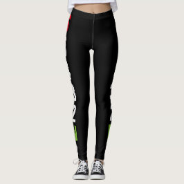 Gang-verschiebenmuster Motorradsuperbike-6 Leggings