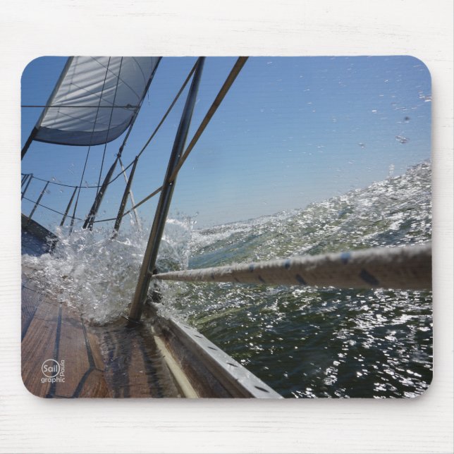 Gangboord onder water, actie. mousepad (Vorne)