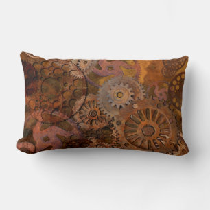 Gänge wechseln - Steampunk-Zahnräder und -zahnräde Lendenkissen