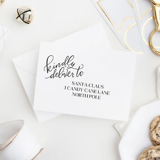 Gängige Lieferung an - Briefmarke aus geschliffene Gummistempel