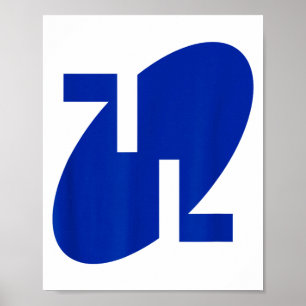 Gangnam-Bezirksflagge Symbol Seoul Südkorea _3 Poster