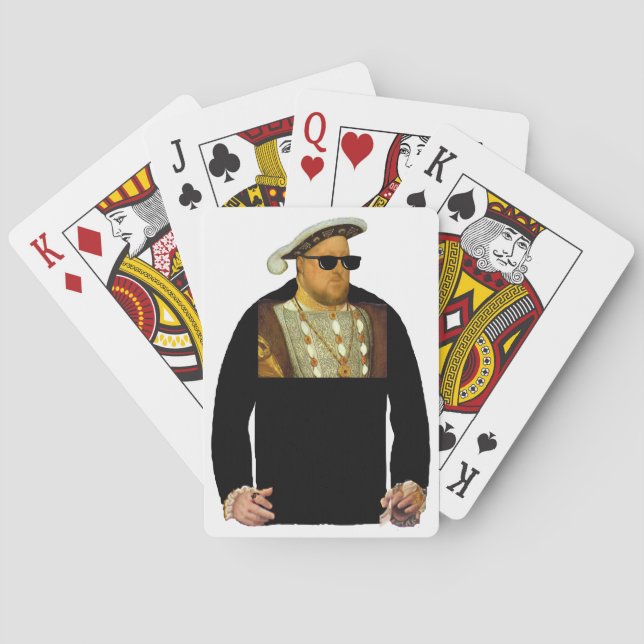 Gangsta King Henry VIII Spielkarten (Rückseite)