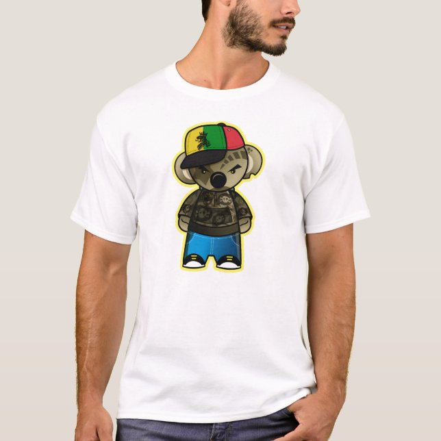 gangsta Koala T-Shirt (Vorderseite)