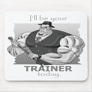 Gangsta persönlicher Trainer Mousepad