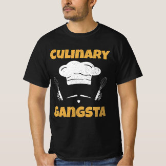 Gangsta Shirt Kochschule Funny Restaurant