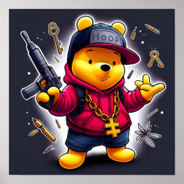 Gangsta Winnie der Pooh 1 Poster