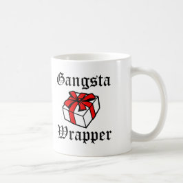 Gangsta Wrapper Funny Weihnachtsfeiertagen Kaffeetasse