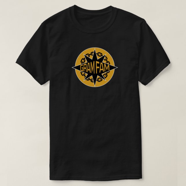 GangStarr GramFam Mashup T-Shirt_GOLD T - Shirt (Design vorne)