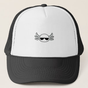 Gangster Axolotl Shades Funny Funny Funny Truckerkappe