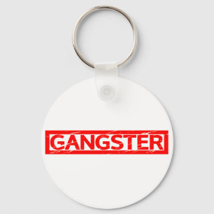 Gangster-Briefmarke Schlüsselanhänger