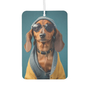 Gangster-Dachshund Autolufterfrischer