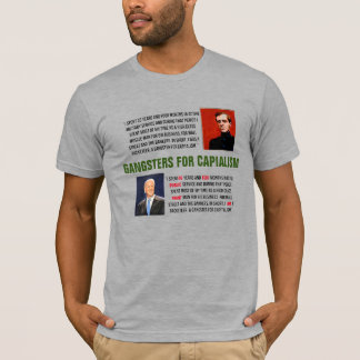 Gangster des Kapitalismus Joe Biden Smedley Butler T-Shirt