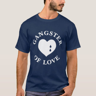 Gangster des Liebe-Grafik-T - Shirt
