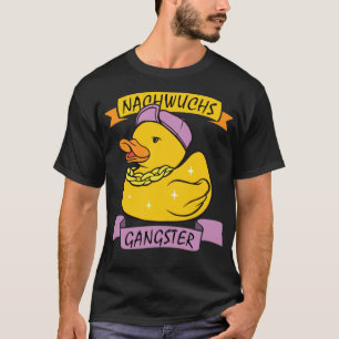 Gangster-Gummiente, kleiner Bandit, coole Tiere  T-Shirt