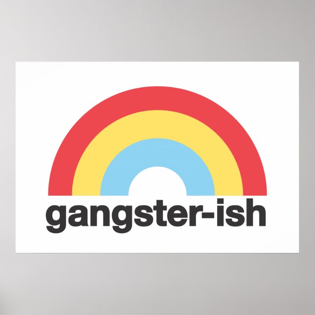 Gangster-ish Poster (Vorne)