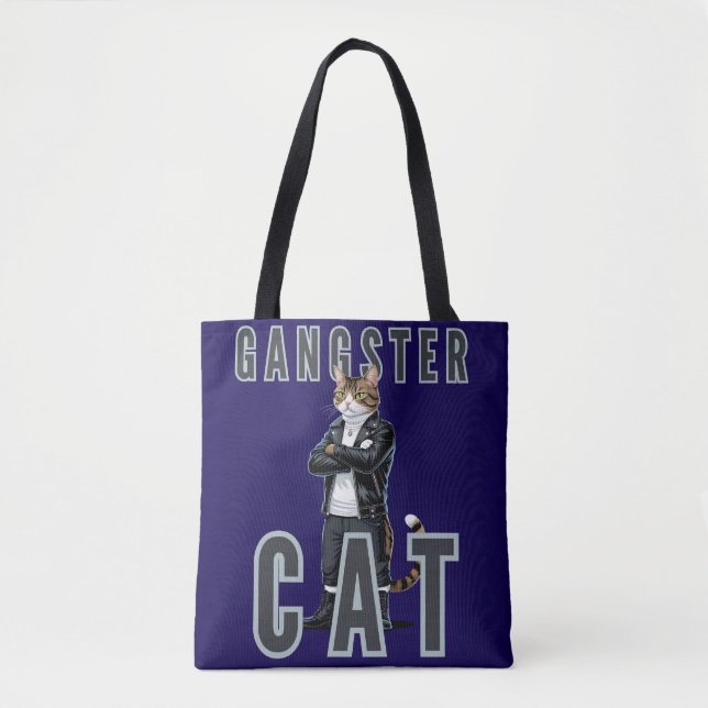 Gangster-Katze Böser Junge (Vorderseite)