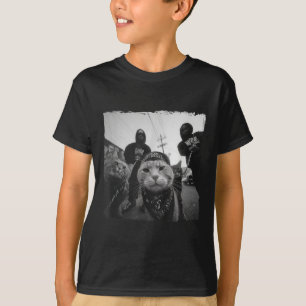 Gangster-Katzen Streetwear Coole Katze Motiv Lusti T-Shirt