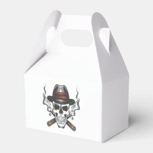 Gangster-Schädel Geschenkschachtel