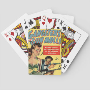 "Gangster und Gangsterbraut" Spielkarten
