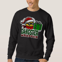 Gangster Wrapper Christmas Sweater - Funny Holiday