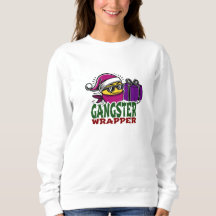 Gangster Wrapper Holiday Shirt - Funny Christmas