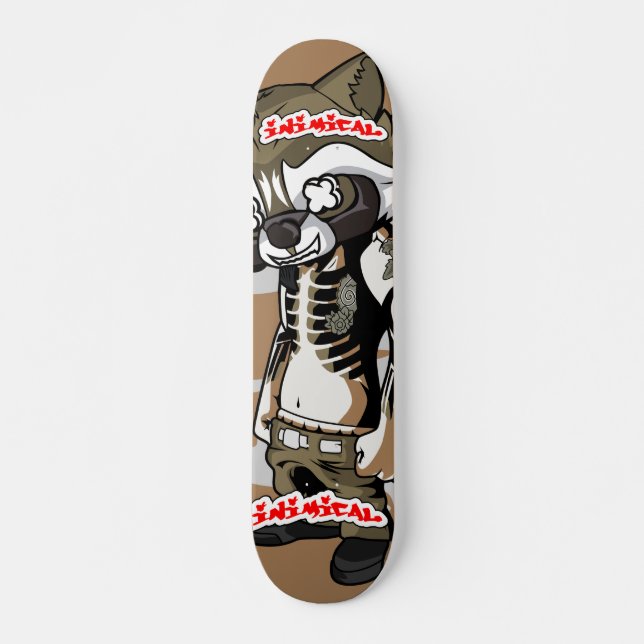 Gangsterrakete Skateboard (Vorne)