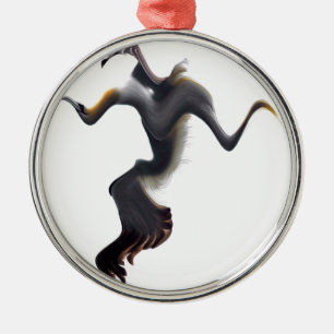 Gannets-Abstrakter Seebird Ornament Aus Metall